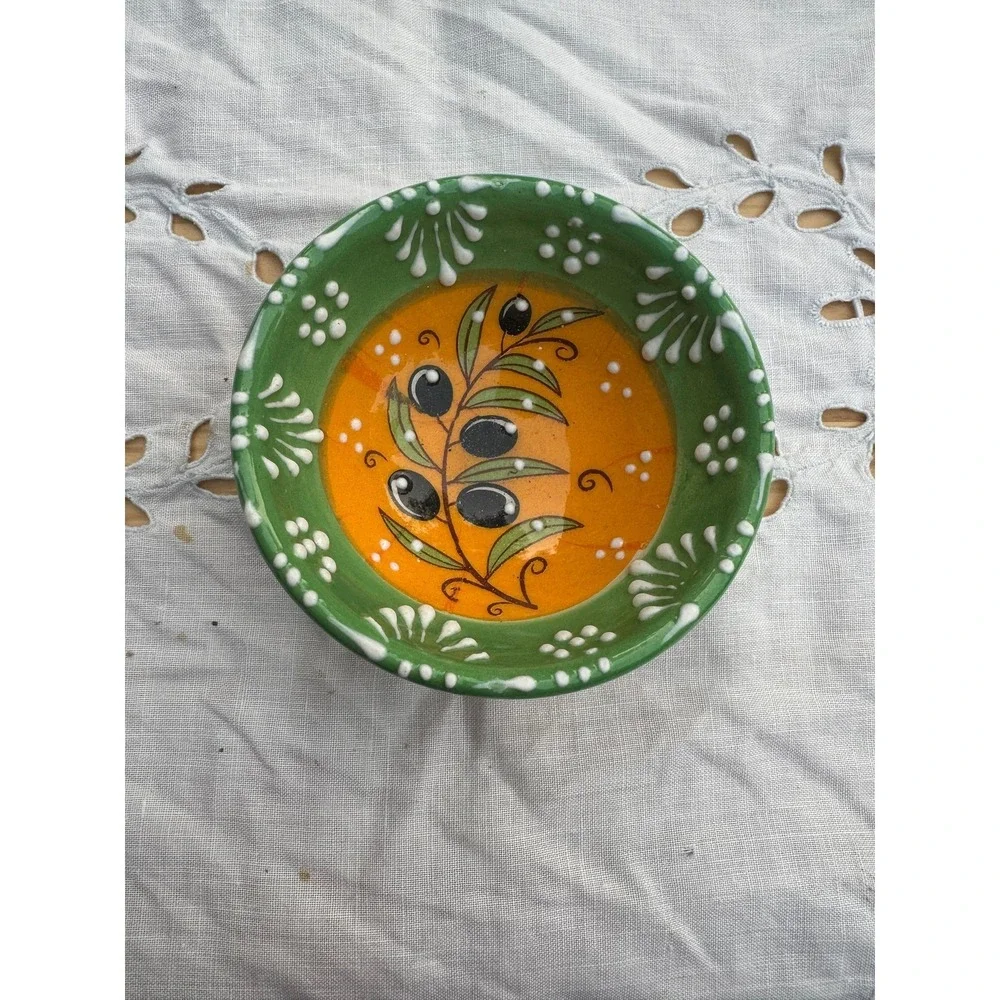 Ceramic small dipping bowl Italian inspired